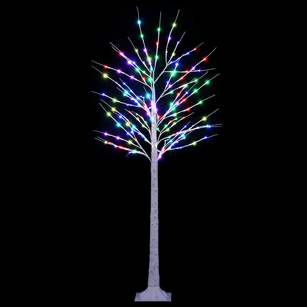 1.7m RGB LED 3D Twigs Christmas Tree, 7 Modes, Jingle Jollys