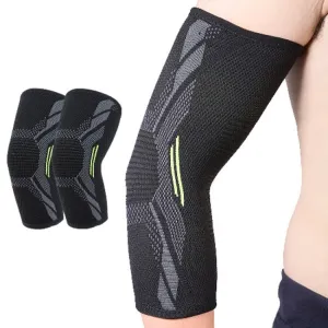 1pair Three-Dimensional Compression Belt Tightens Comfortable Breathable Warm Elbow Pads(S)