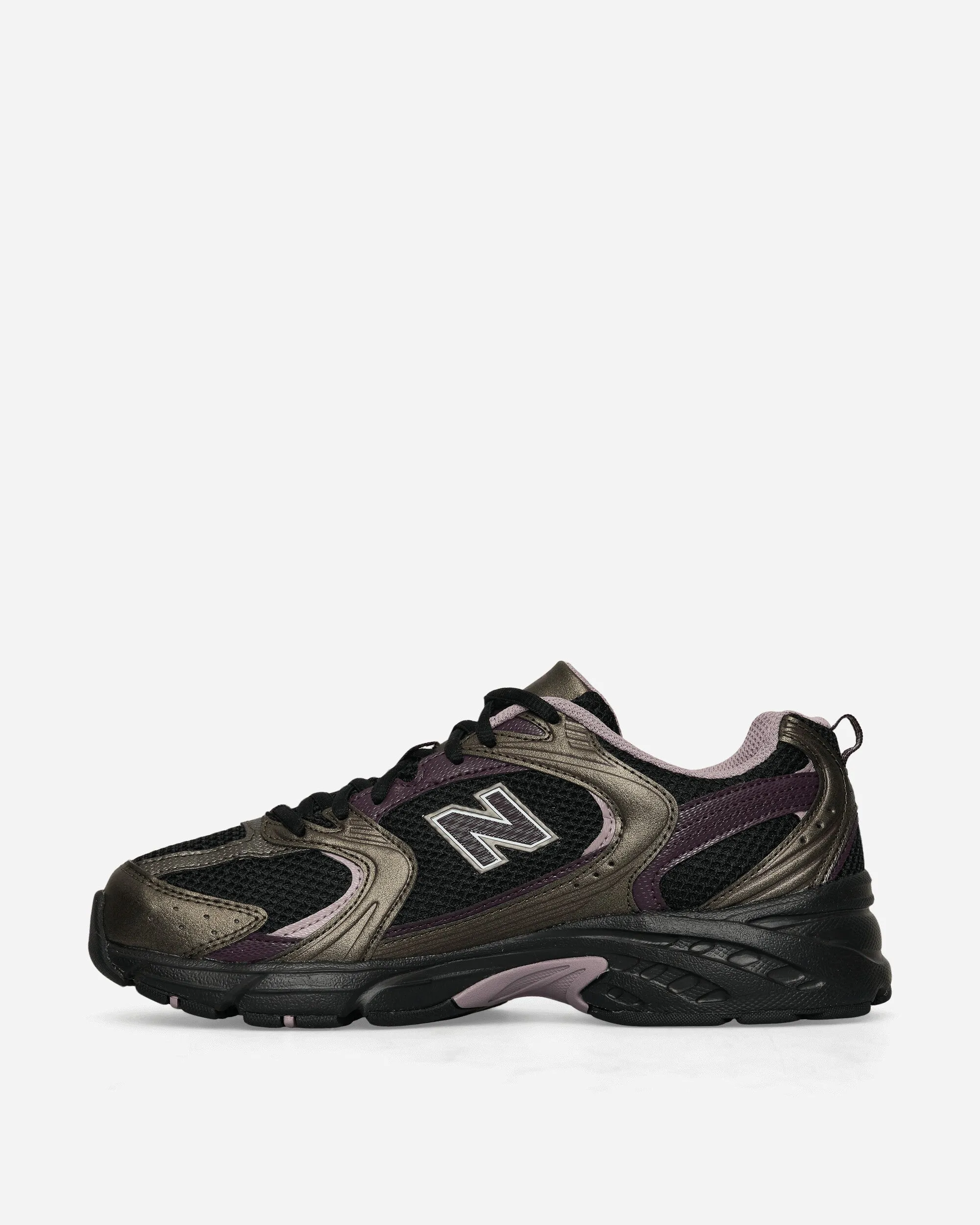 530 Sneakers Black Metallic / Plum Brown