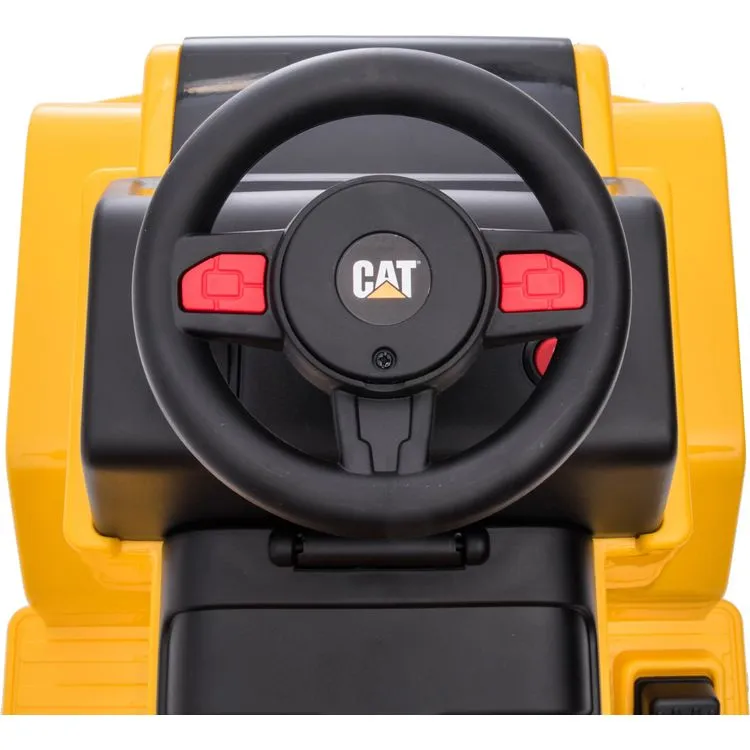 6V CAT Dump Truck 1-Seater Ride On Toy