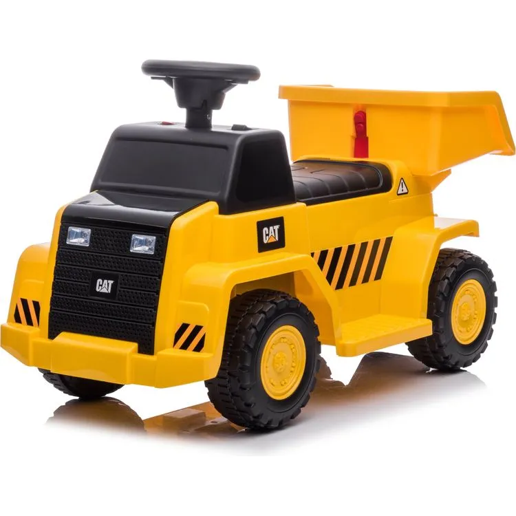 6V CAT Dump Truck 1-Seater Ride On Toy