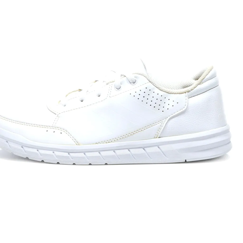 Adidas Altasport Sneakers Leather White Colour For Kids