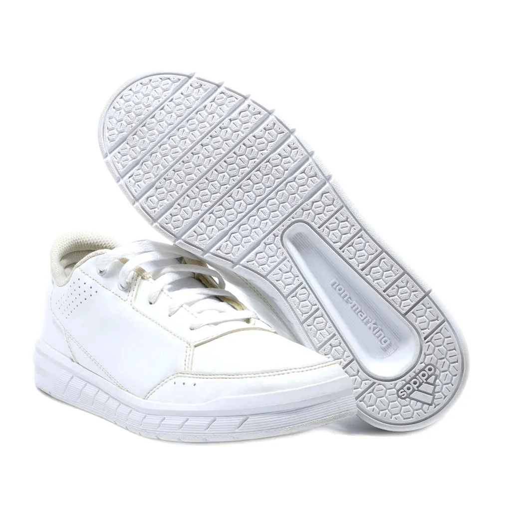 Adidas Altasport Sneakers Leather White Colour For Kids