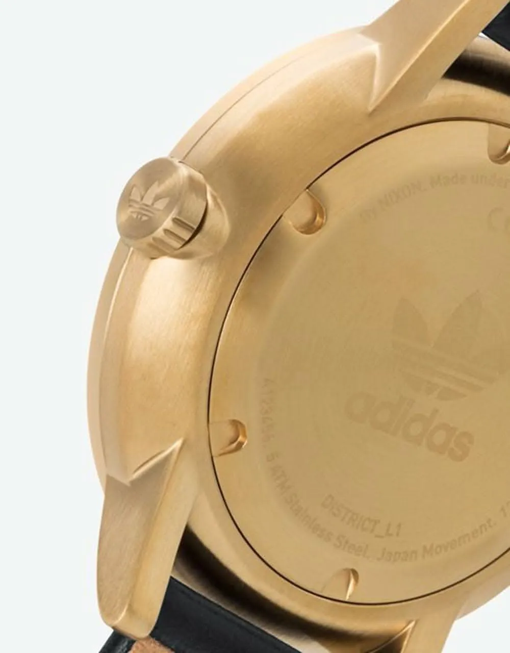 adidas District L1 Watch - All Gold/Black