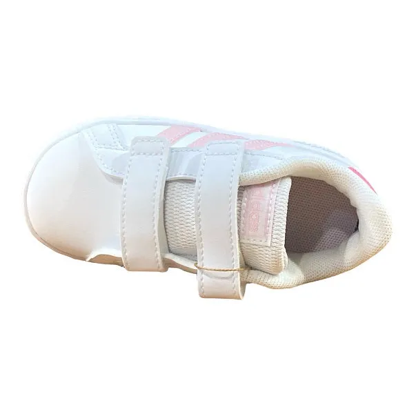 Adidas sneakers da bambina Breaknet CF I GX5751 white-pink