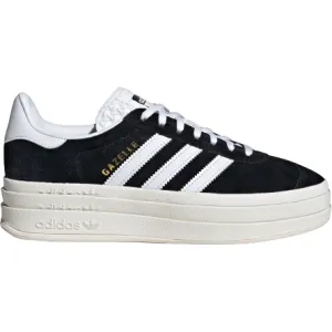 Adidas Women's Gazelle Bold Shoes - Core Black / Cloud White