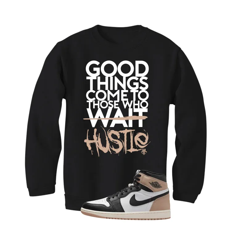 Air Jordan 1 High OG Latte Black T-Shirt (Good Things)| illcurrency