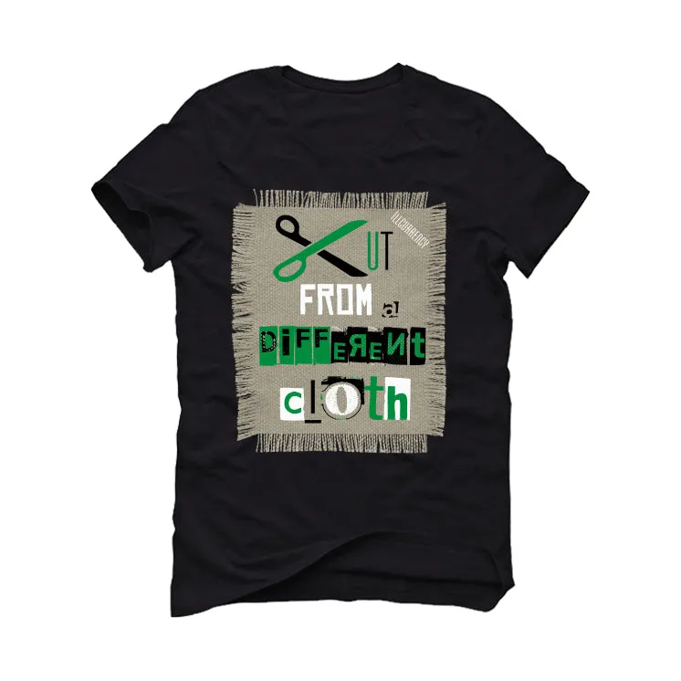 Air Jordan 1 High OG “Lucky Green” | illcurrency Black T-Shirt (Cut from a different cloth)