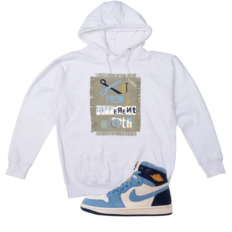 Air Jordan 1 High OG WMNS First in Flight White T-Shirt (Cut from a different cloth)| illcurrency