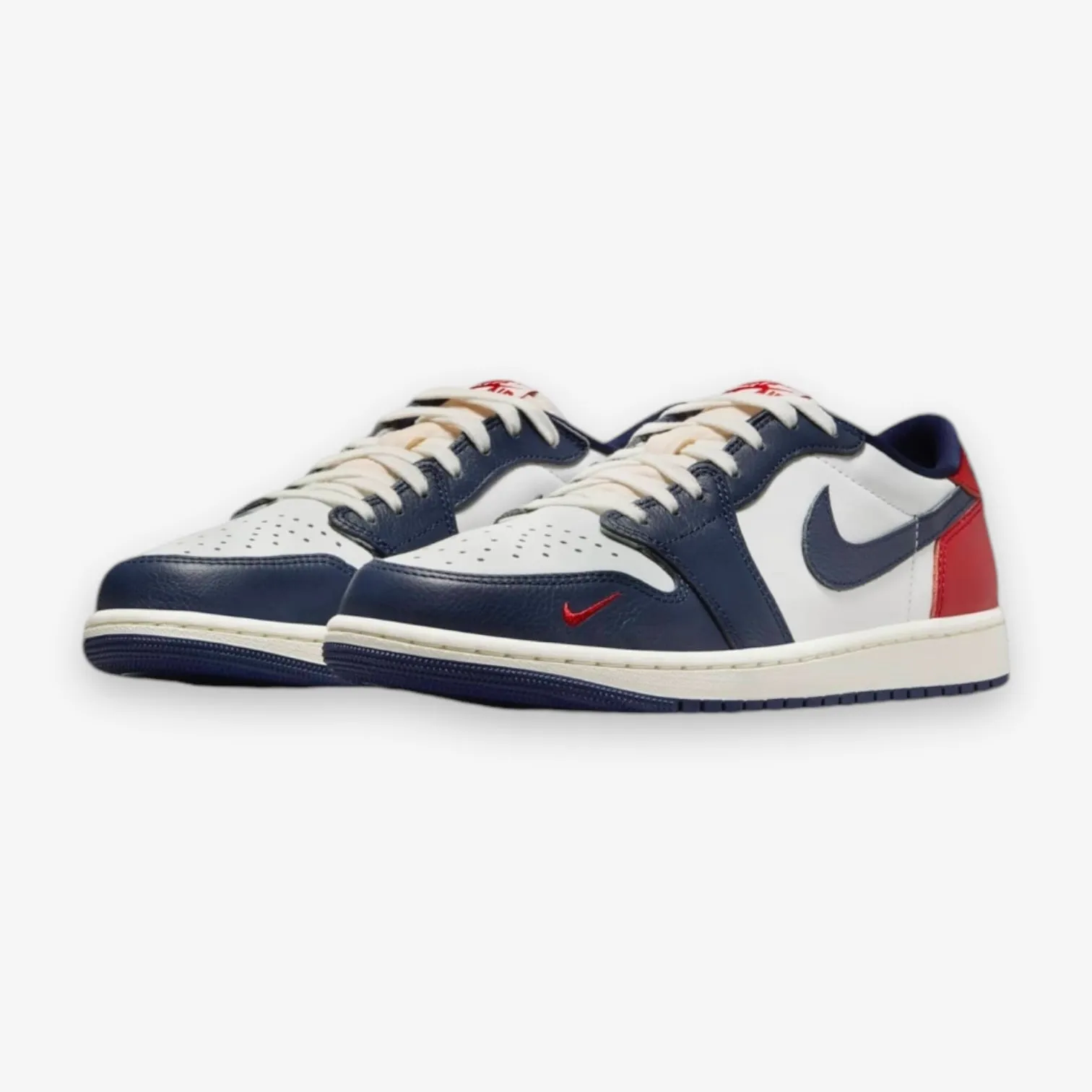 Air Jordan 1 Retro Low OG Summit White Gym Red HQ2993-100