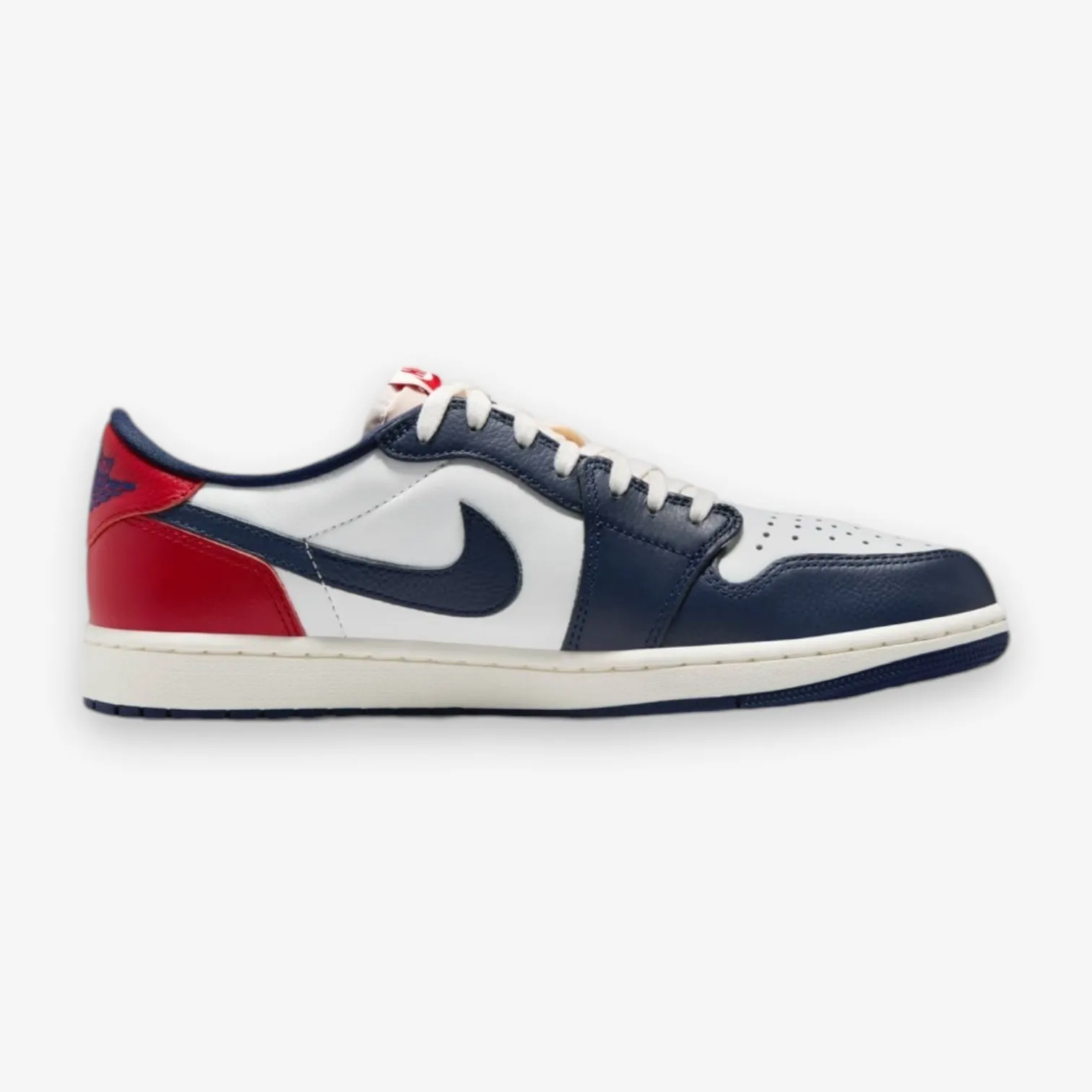 Air Jordan 1 Retro Low OG Summit White Gym Red HQ2993-100