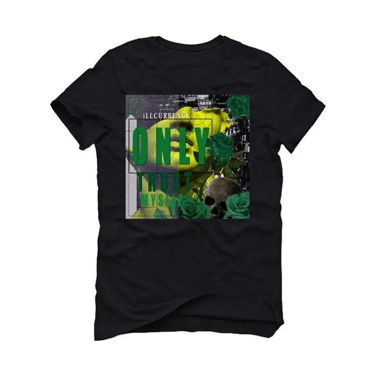 Air Jordan 3 “Pine Green” Black T-Shirt (ONLY TRUST MYSELF)