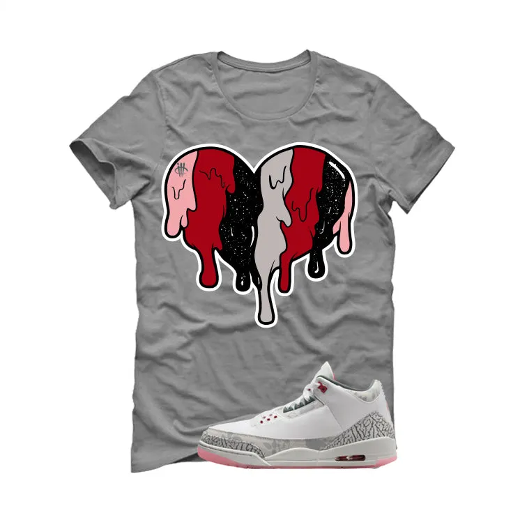 Air Jordan 3 Wings Grey T-Shirt (Heart)| illcurrency