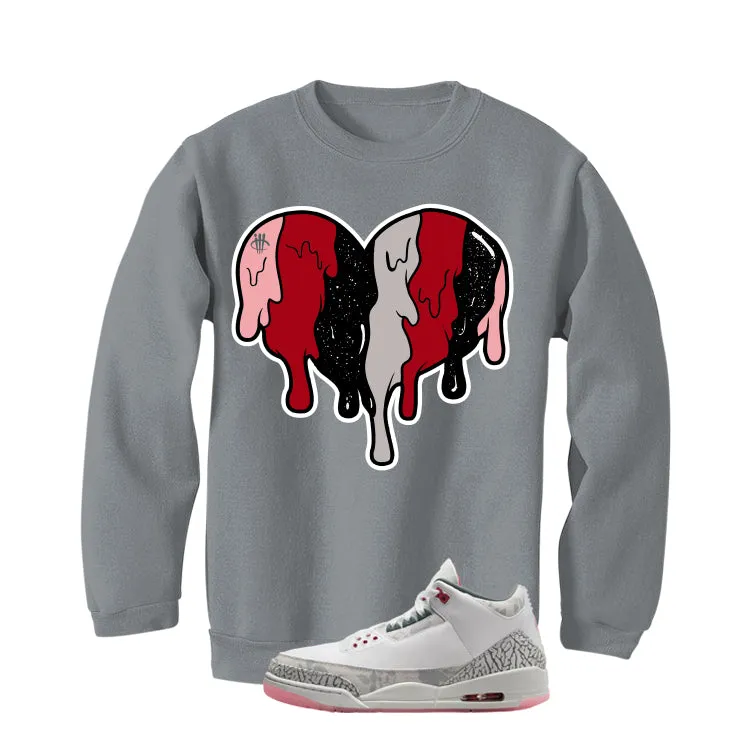 Air Jordan 3 Wings Grey T-Shirt (Heart)| illcurrency