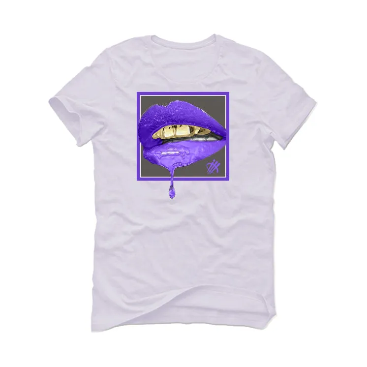 Air Jordan 5 “Concord”| illcurrency White T-Shirt (LIPSTICK)