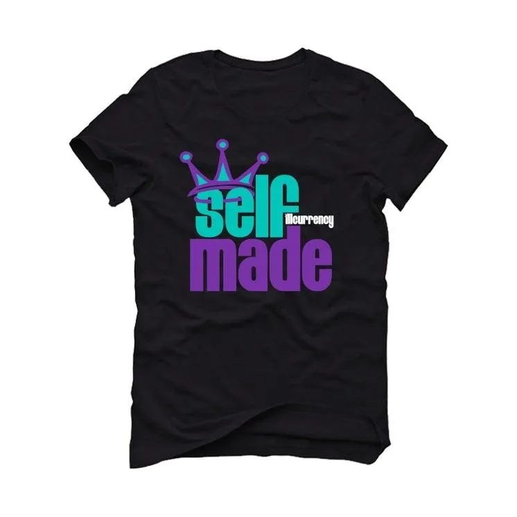 Air Jordan 5 "Alternate Grape" Black T-Shirt (Self Made illcurrency)