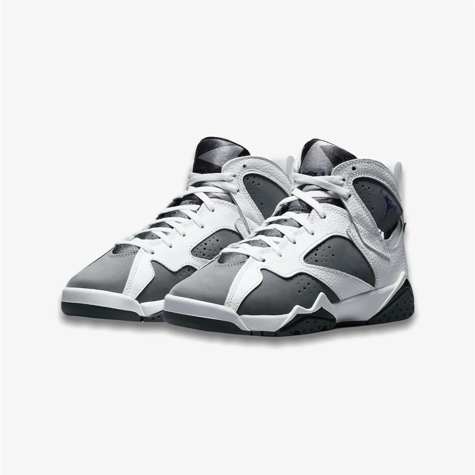 Air Jordan 7 Retro BG White Varsity Purple DJ2777-100