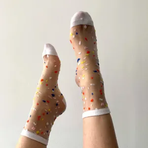 Annabelle Transparent Sock