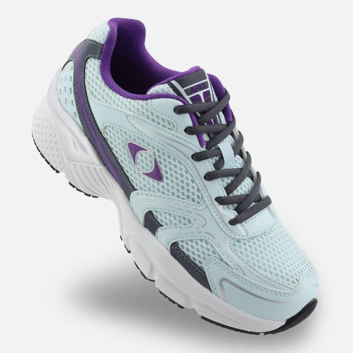 Apex X525w Boss Runner Women's Active Shoe X Last In Seafoam/purple