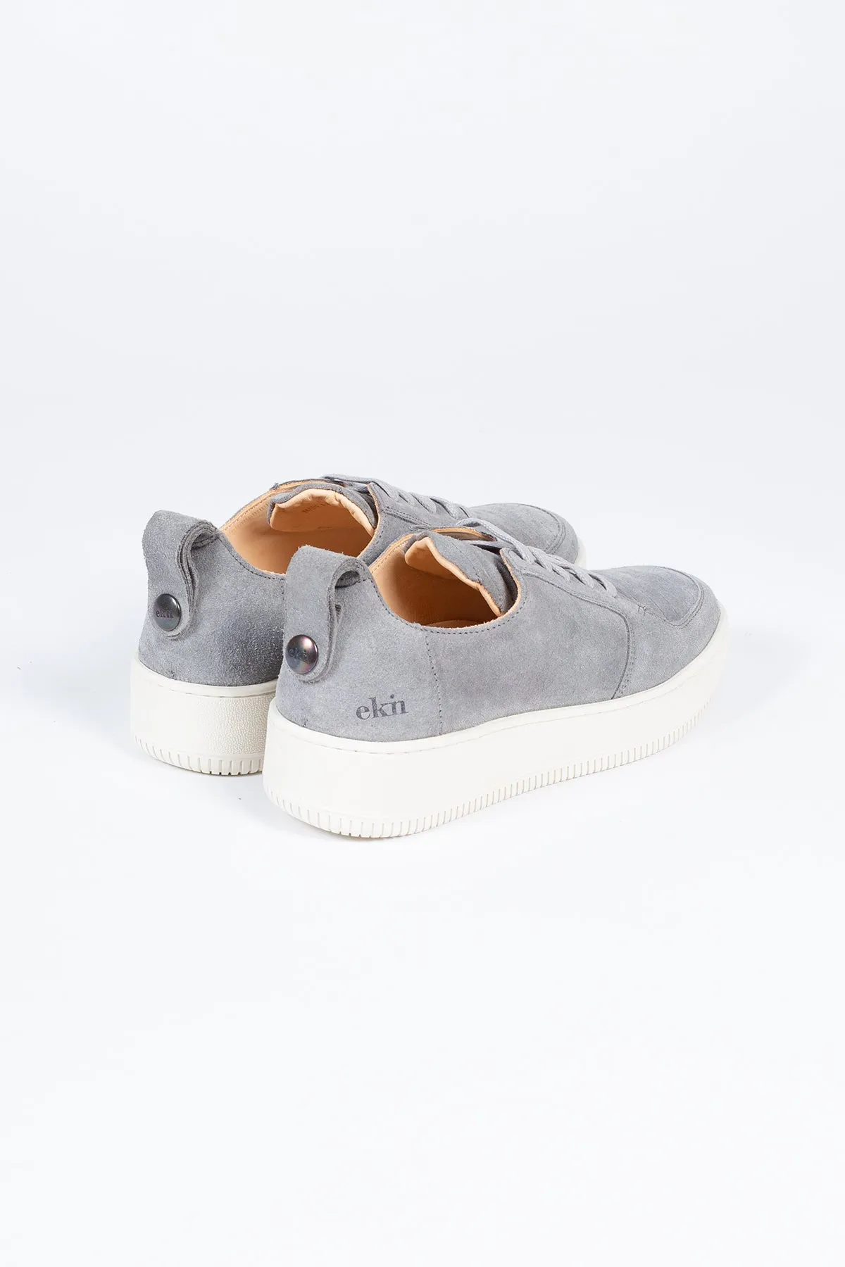 Argan Low Sutri Sneaker | Grey Suede