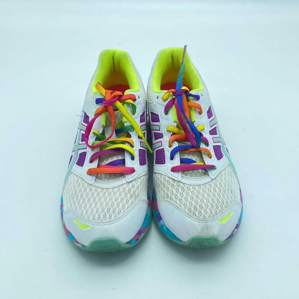 Asics Gel Frantic Running Shoe Colorful Athletic T3A6Q Size 8 1/2