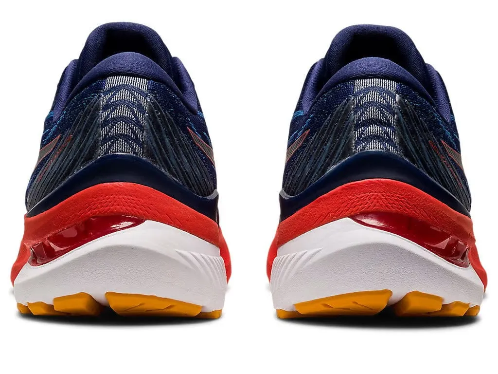 Asics Gel-Kayano 29 Men's Running Shoes - Deep Ocean/Cherry Tomato