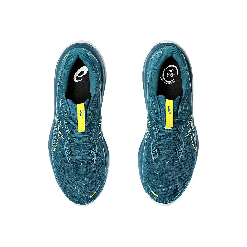 Asics Men's Cumulus 26  Evening Teal/Bright Yellow