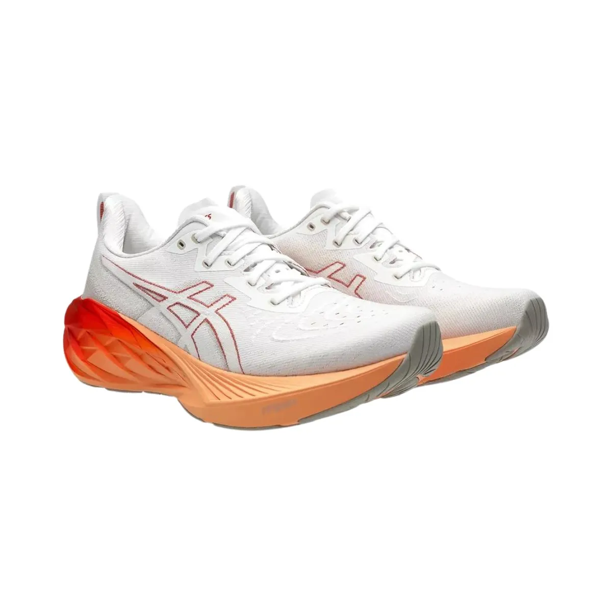 Asics Novablast 4 White Orange AW24 Shoes