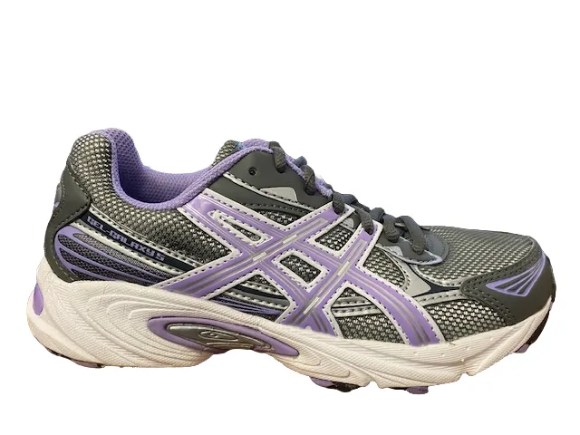 Asics scarpa da corsa da ragazza Gel Galaxy 5 C200N 7935 grigio viola bianco