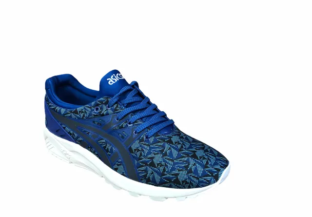 Asics scarpa sneakers da uomo Gel Kayano Trainer Evo H621N 4950 blu