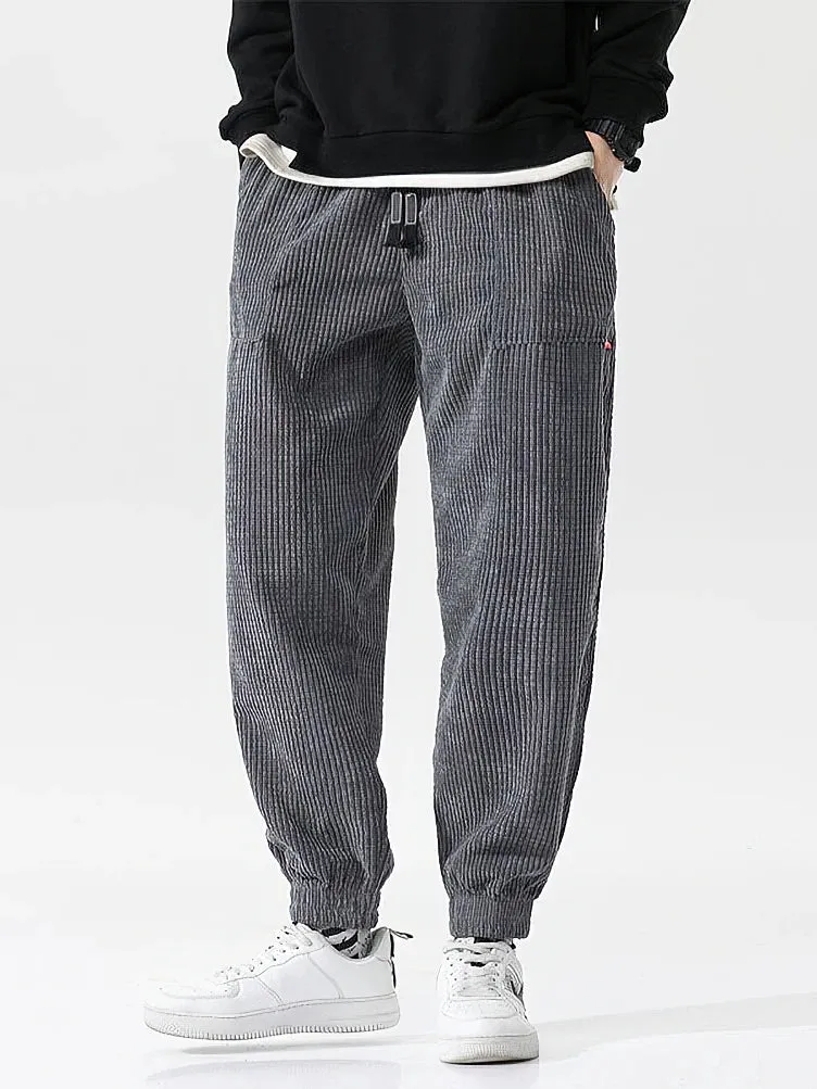 Baggy Corduroy Sweats | Fleece Joggers