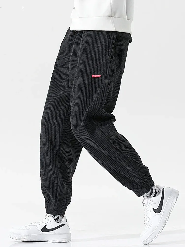 Baggy Corduroy Sweats | Fleece Joggers