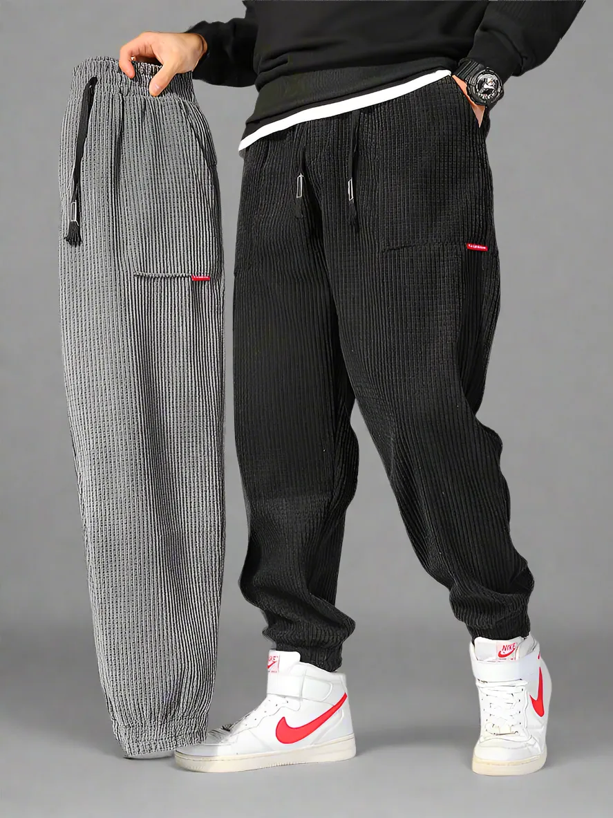 Baggy Corduroy Sweats | Fleece Joggers