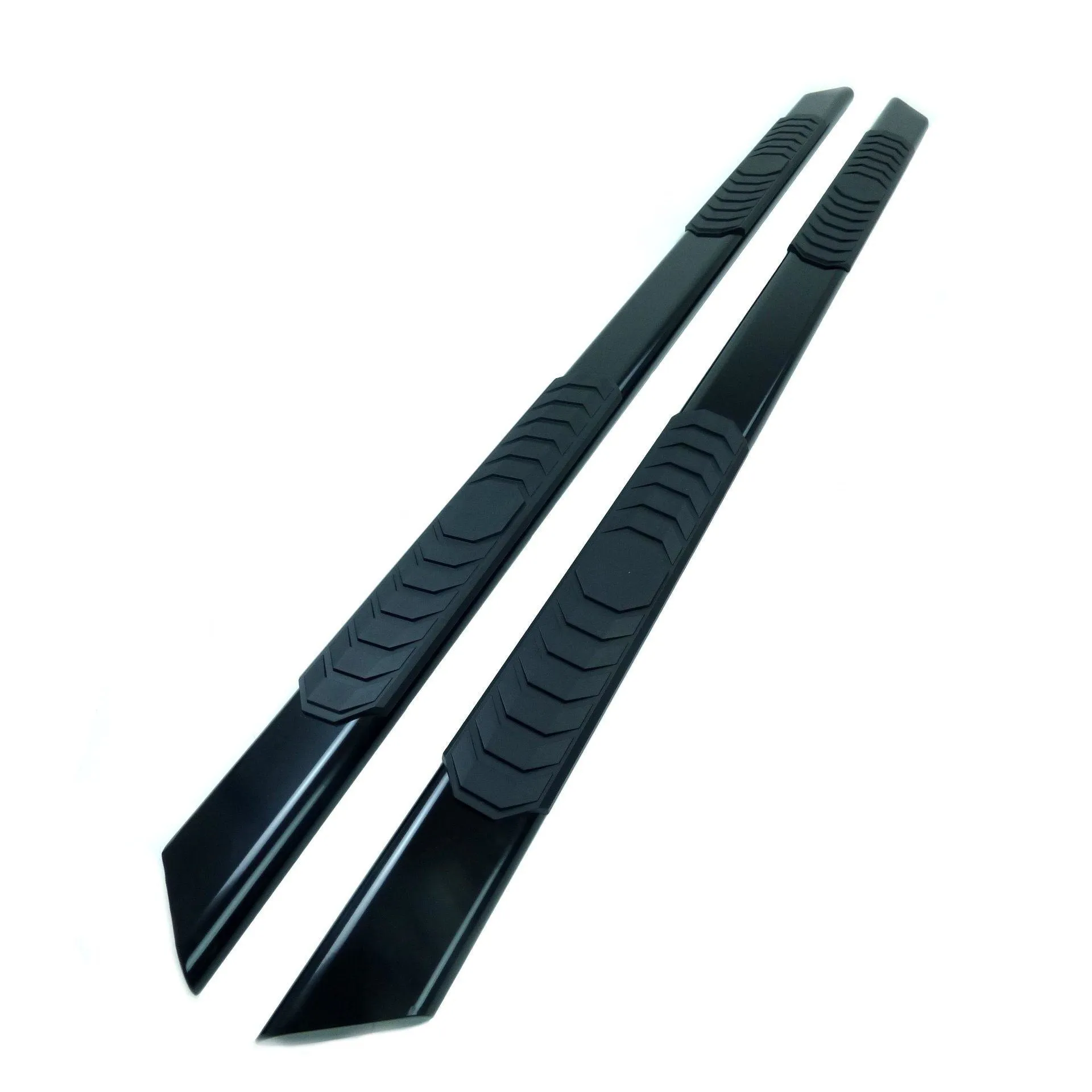 Black Sonar Side Steps Running Boards for Ford Ranger 2012-2022 MK3 T6 (P375) DC