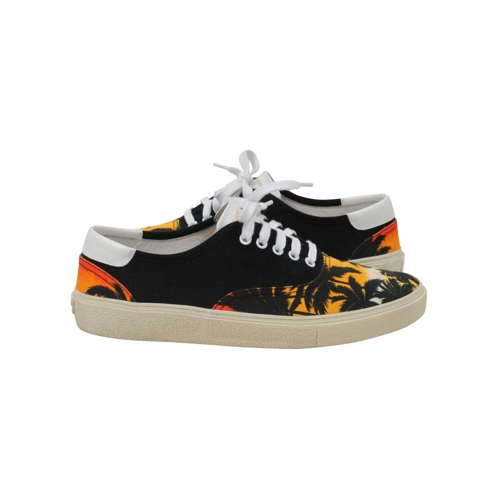 Black Yellow Sunset Palm SS16 Skate Sneakers