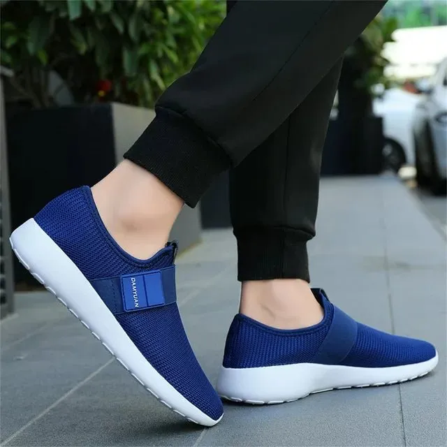 Blue Lightweight Men's Sneakers