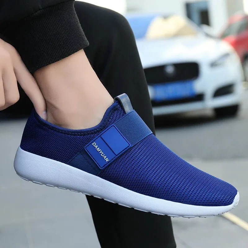 Blue Lightweight Men's Sneakers