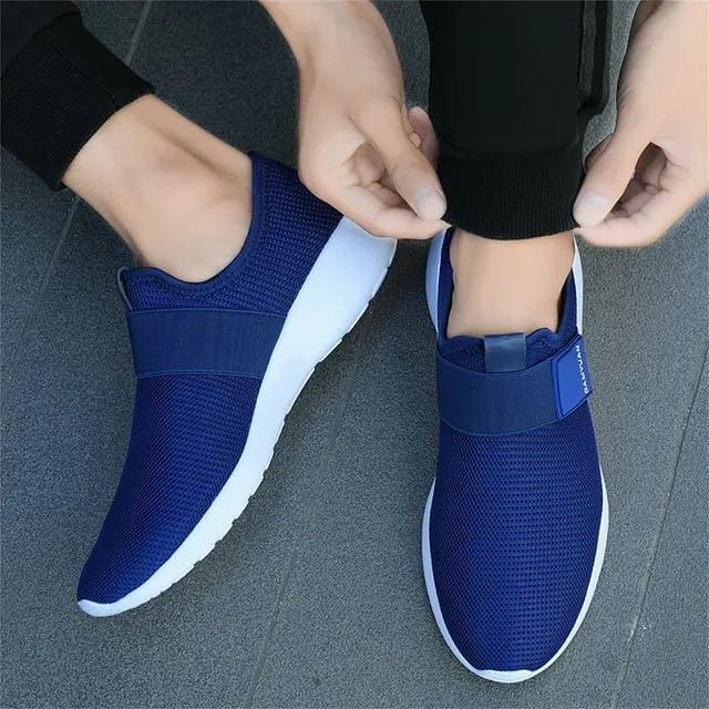 Blue Lightweight Men's Sneakers