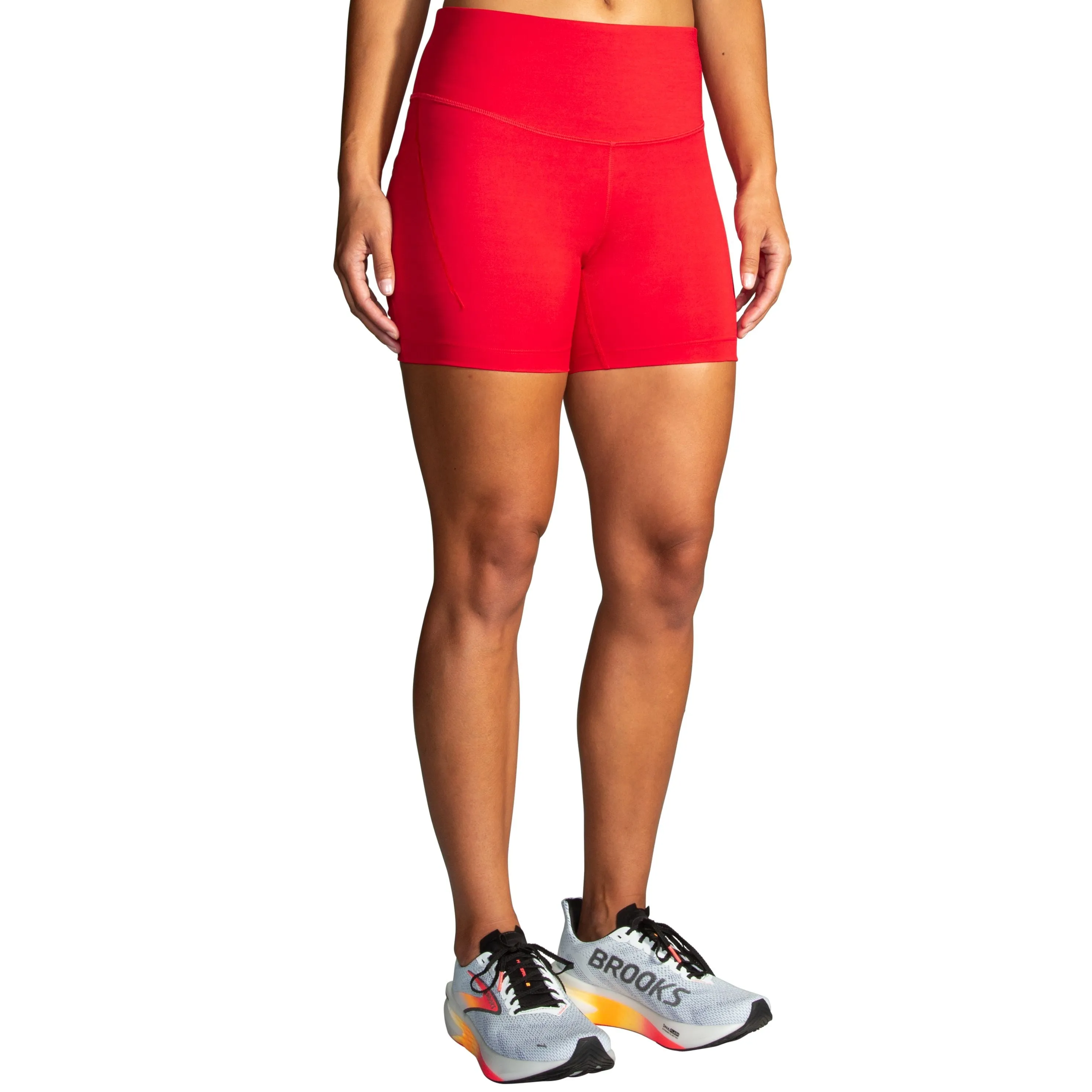 Brooks | Spark 5" Short Tight | Women's | Salsa