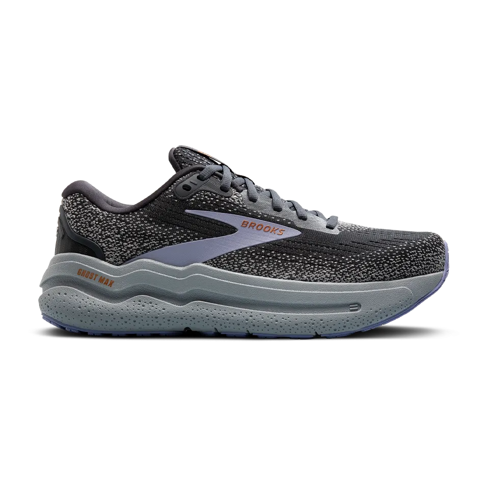 Brooks Women's Ghost Max 2 B Width Ebony/Sweet Lavender/Alloy