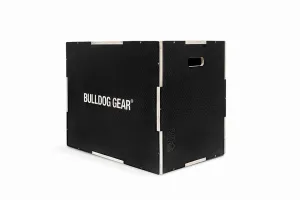 Bulldog Gear – Black 3 in 1 Plyometric Jump Box