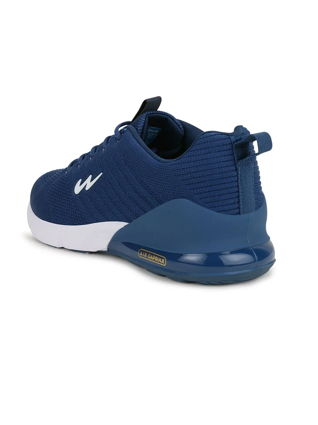 Campus Men Blue & White Mesh MIKE (N) Regular Phylon Running Shoes