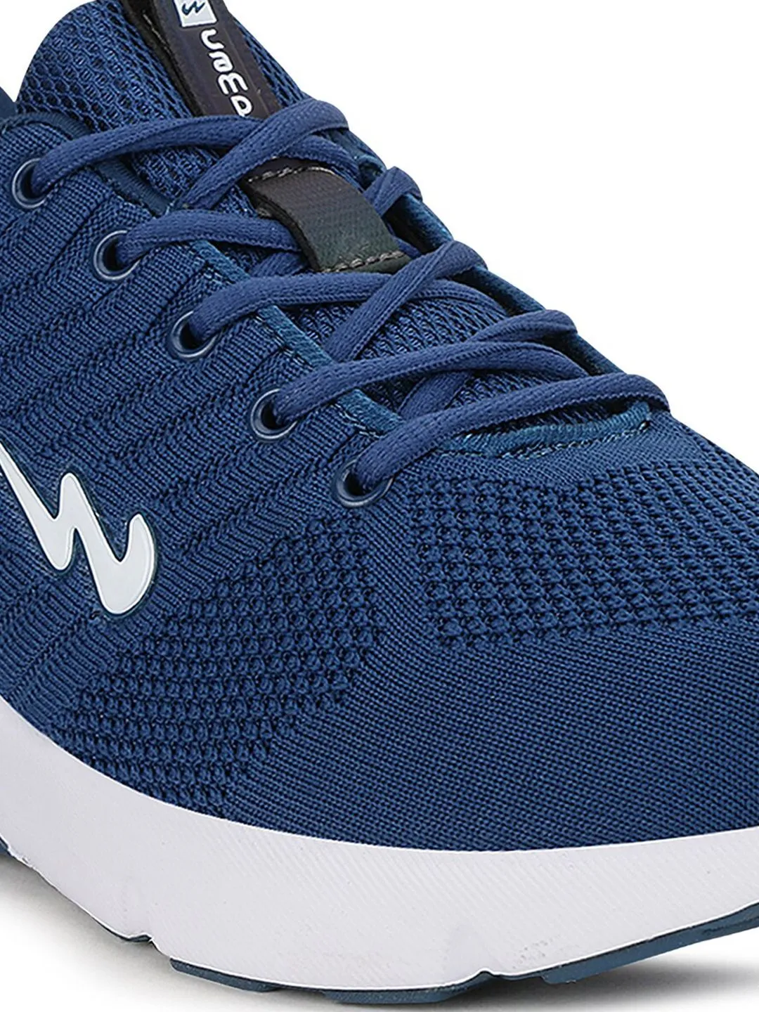 Campus Men Blue & White Mesh MIKE (N) Regular Phylon Running Shoes