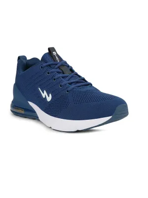 Campus Men Blue & White Mesh MIKE (N) Regular Phylon Running Shoes