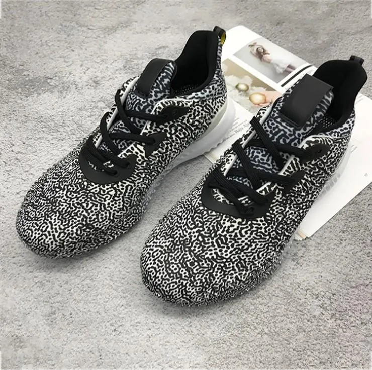 Casual Cosy Hit Color Net Round Toe Sport Sneakers