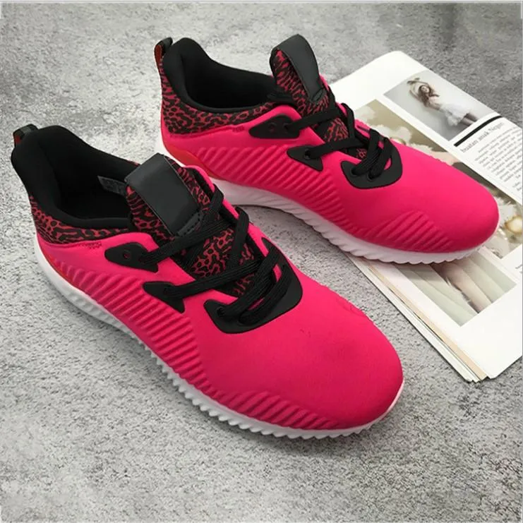 Casual Cosy Hit Color Net Round Toe Sport Sneakers