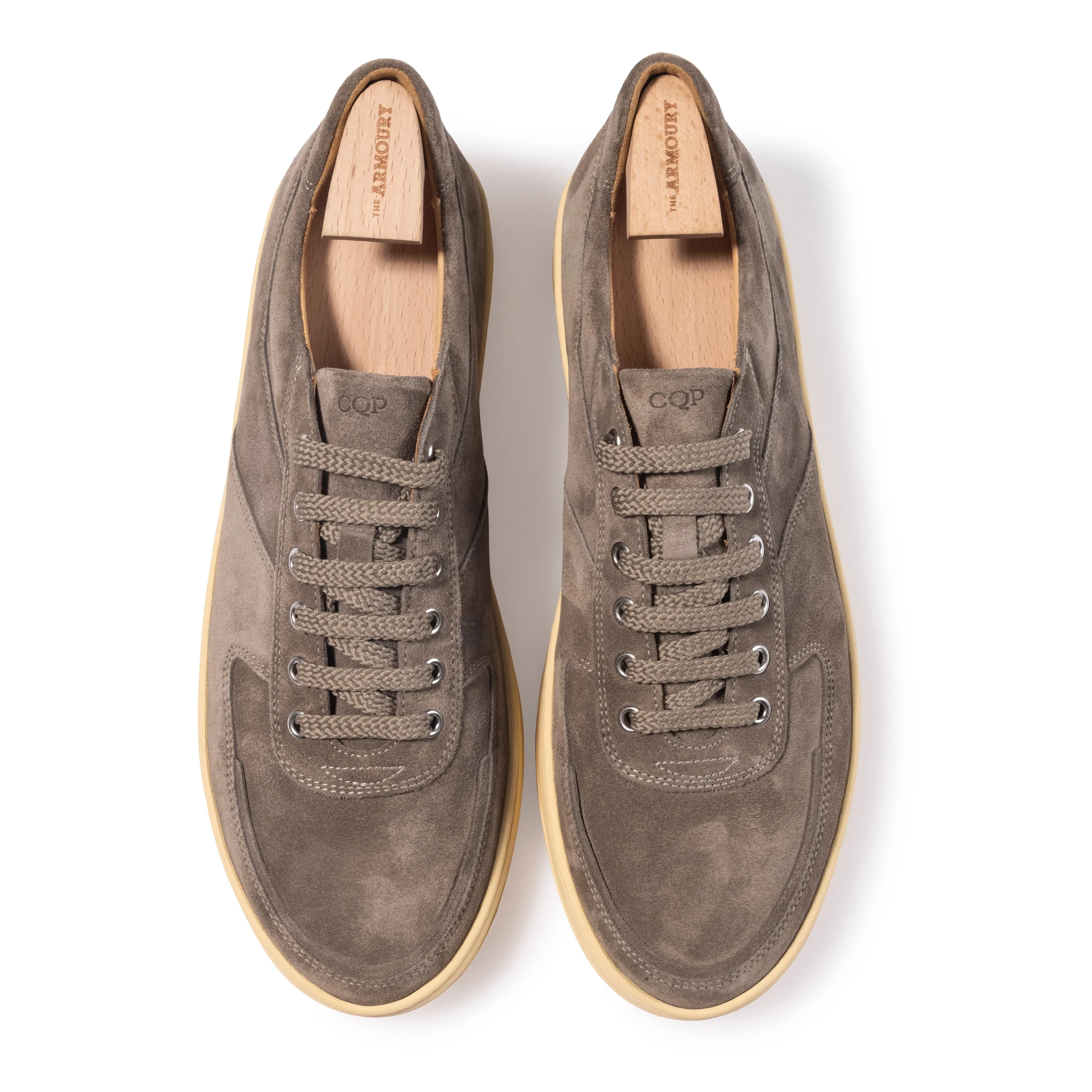 Center Suede Lined Sneakers