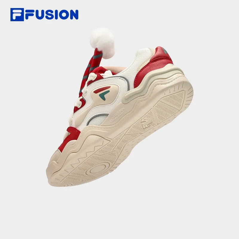 [Christmas Edition] FILA FUSION KICK DX XMAS SKATEBOARDING Women's Skate Shoes in Sand