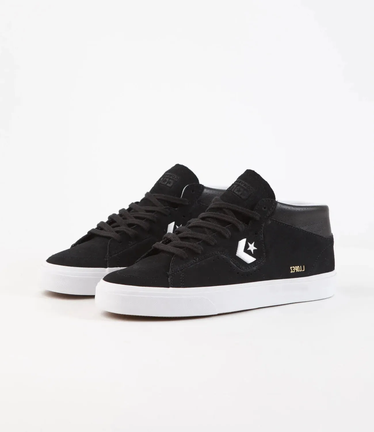 Cons - Louie Lopez Pro Mid (Black/White)