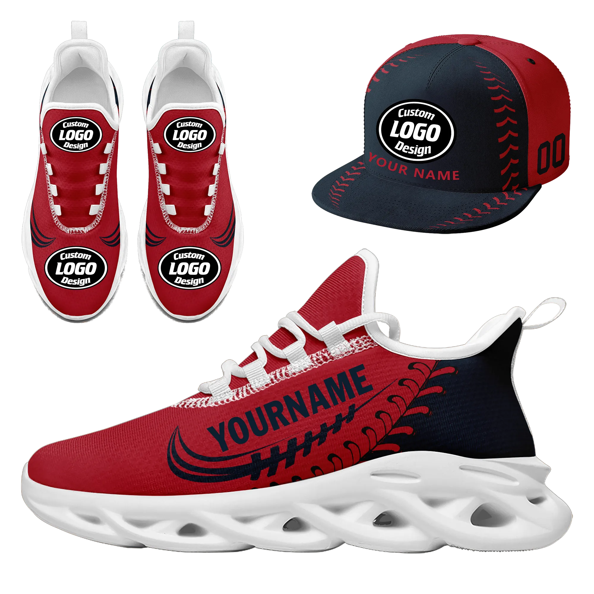 Custom MaxSoul Shoes and Hat Combo Personalized JH-bd0b00ea-f